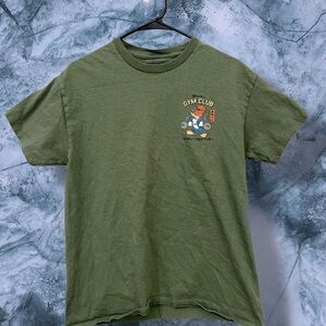 Riot‎ Society Woody Woodpecker Gym Club Graphic Tee Medium